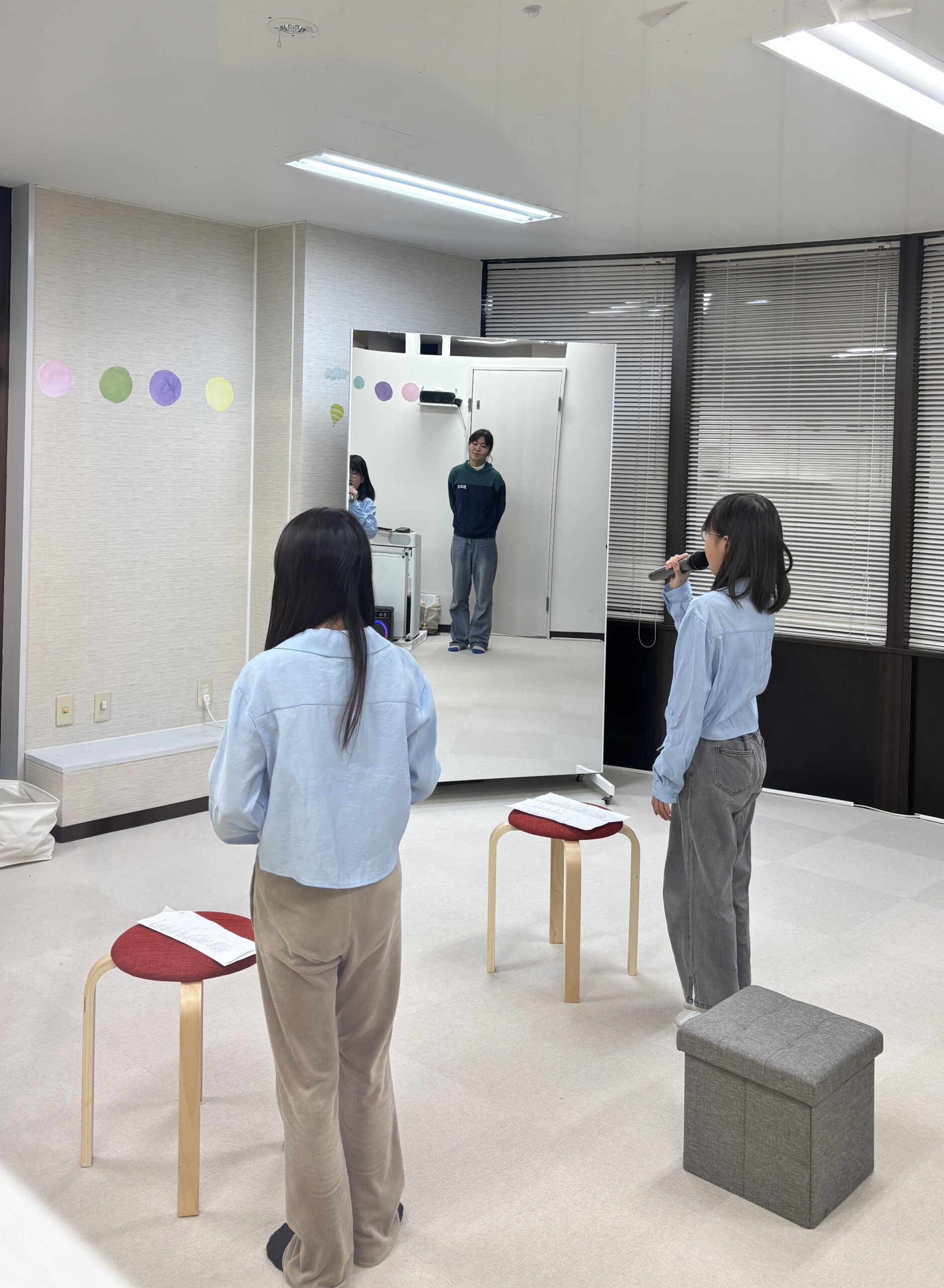 ボーカルレッスンの様子