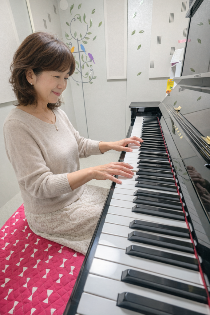 大人のピアノレッスン。武蔵新城のピアノ教室