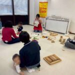 武蔵新城トイロミュージック開催の木育おもちゃの広場